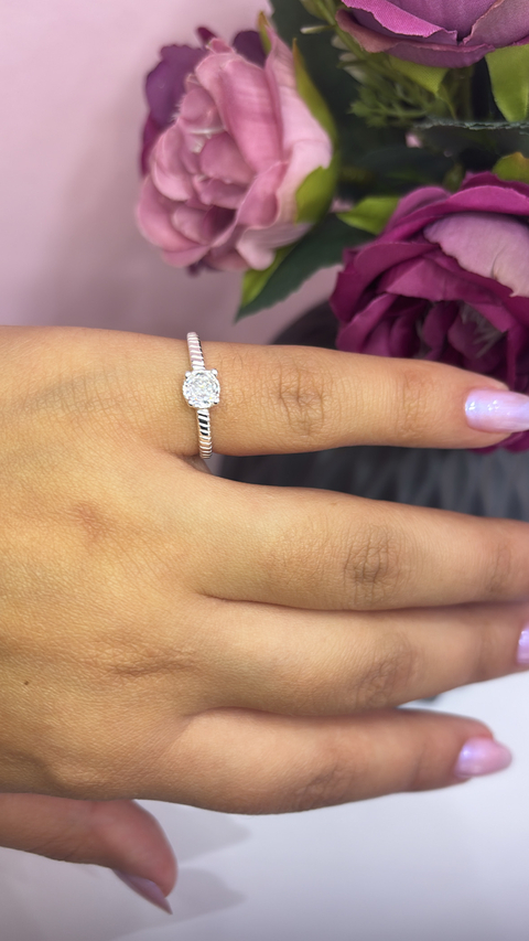 Anel fio detalhado ponto de luz 5mm