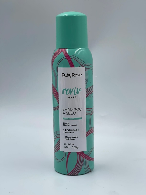 Shampoo Ruby Rose a seco Baunilha