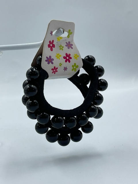 Amarrador de cabelo par preto