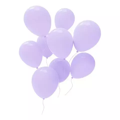 BA- BALAO LATEX CANDY COLOR 10 POLEGADAS 25CM C/25 UN - ROXO