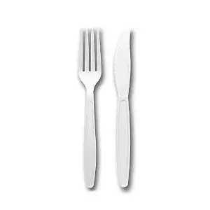 KIT GARFO E FACA REFEIÇÃO KONIZ COM 400 UNIDADES - comprar online