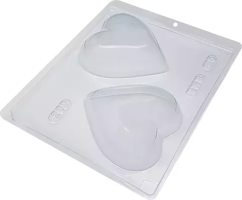 FORMA DE SILICONE CORAÇÃO 200G BWB - 45