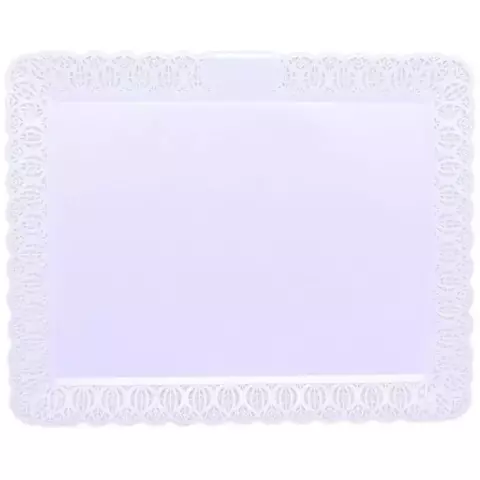 BANDEJA PLÁSTICA B2 28x34 cm BRANCA 2K