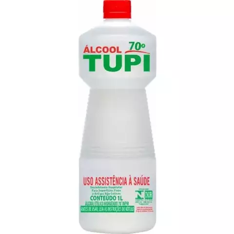 ÁLCOOL IND 1L TUPI COM 12 UNIDADES