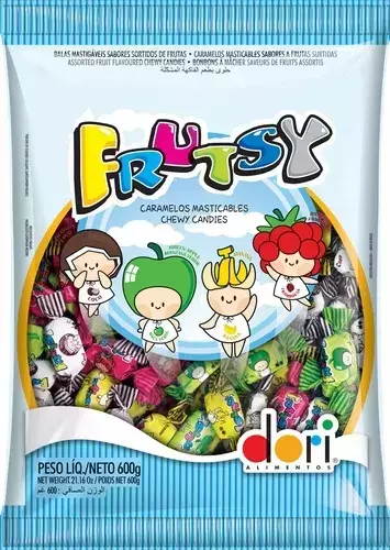 BALA FRUTSY 600G DORI