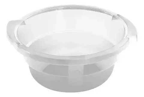 BACIA 25L TRANSPARENTE