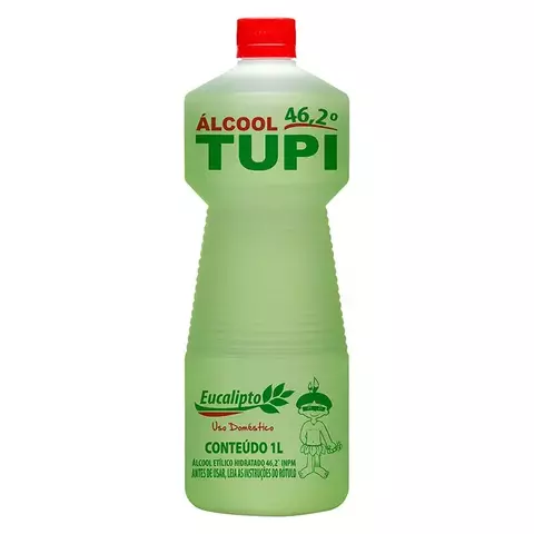 ÁLCOOL 46,2º 1L EUCALIPTO TUPI