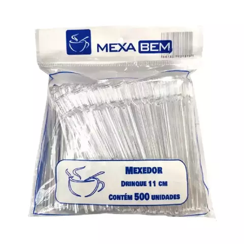 MEXEDOR DE DRINK MEXA BEM COM 500 UNIDADES - comprar online