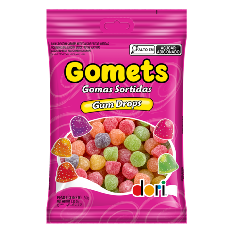 BALA DE GOMA SINO GOMETS 150G