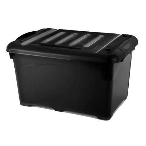 CAIXA ORGANIZADORA 95L PRETA INJEPLASTEC - comprar online