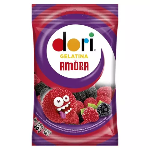 BALA GELATINA AMORA 60G