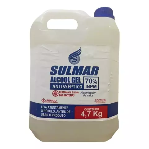 ALCOOL 70° 5K GEL SULMAR