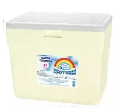 CAIXA DE ISOPOR 045L ISOTÉRMICA - comprar online