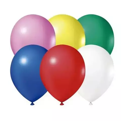 BALÃO 6,5 SORTIDO JOY TOY COM 25 UNIDADES