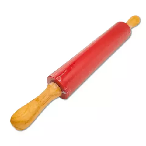 BONS ROLO P/MASSA DE SILICONE VINHO CB. MADEIRA BONS CHEFF 42X5,2CM0 5007 WELLMIX**