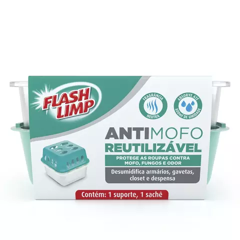 ANTIMOFO REUTILIZAVEL 400G FLASH LIMP