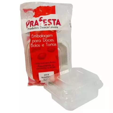 DOCE QUADRADO PRAFESTA COM 10 UNIDADES - comprar online