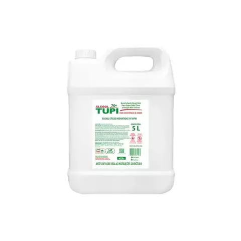 ÁLCOOL IND 5L LÍQUIDO TUPI