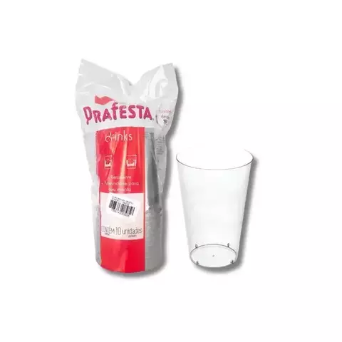 COPO 300ML BREMEN PRAFESTA 45X10 COM 450 UNIDADES - 8585 - comprar online