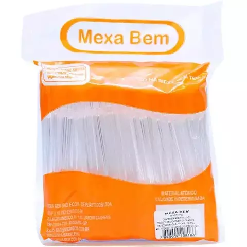 MEXEDOR DE CAFÉ 9,5CM MEXA BEM COM 500 UNIDADES - comprar online