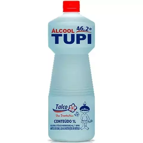 ÁLCOOL 46,2º 1L TALCO TUPI