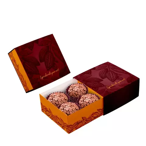 CAIXA BRIGADEIRO PARA 4 DOCES ESPECIALMENTE UNIDADE - comprar online
