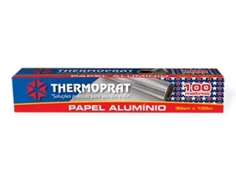PAPEL ALUMÍNIO 30X100M THERMOPRAT - 403 - comprar online