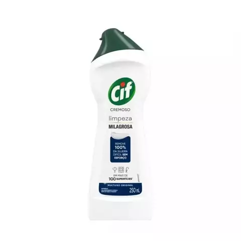 CIF CREMOSO LIMPEZA MILAGROSA 250ML - comprar online