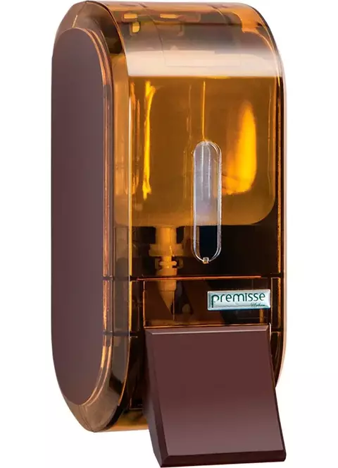 DISPENSER PARA SABONETE URBAN GLASS COMPACTA MARROM PREMISSE - comprar online