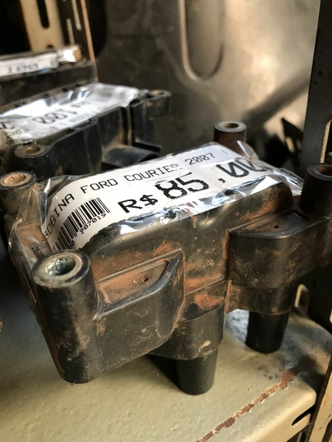 BOBINA FORD COURIER 2007 | 1.6I FLEX | VAN 1.6I FLEX - FORD