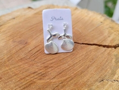 Trio de brincos - Coleção (A)Mar - comprar online