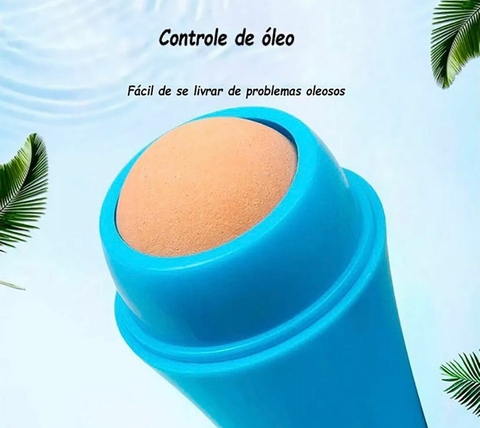 Bola absorvente de óleo de pedra vulcânica para limpeza e reduzir poros Box c/12pcs
