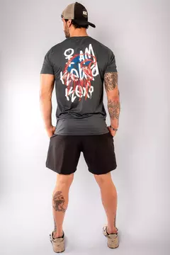 Camiseta Kebra Kexo Eagle Cinza - comprar online