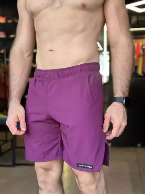 BERMUDA SQUAT ROXO AMORA