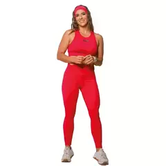 Imagem do LEGGING COS DRAPEADO VERMELHA