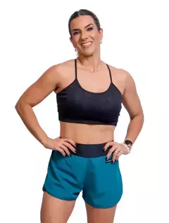 SHORTS RUNNING AZUL PETROLEO - comprar online