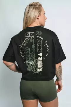 Cropped Oversized Kebra Kexo Zeus - comprar online