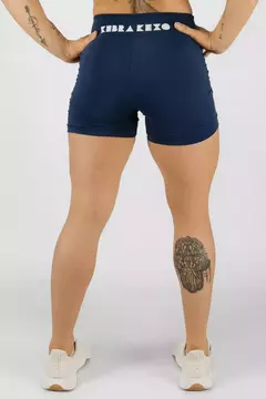Short Curto Empina Bumbum Kebra Kexo Dark Blue - Armazém do Wod