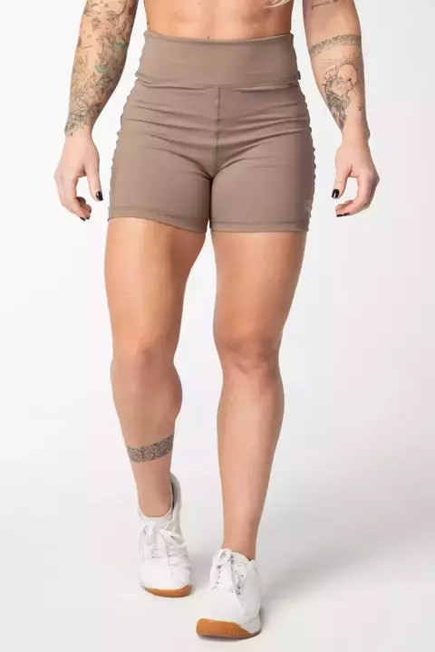 Short Médio Up Kebra Kexo Cacau