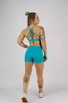 Short Curto Básico Kebra Kexo Turquesa - comprar online