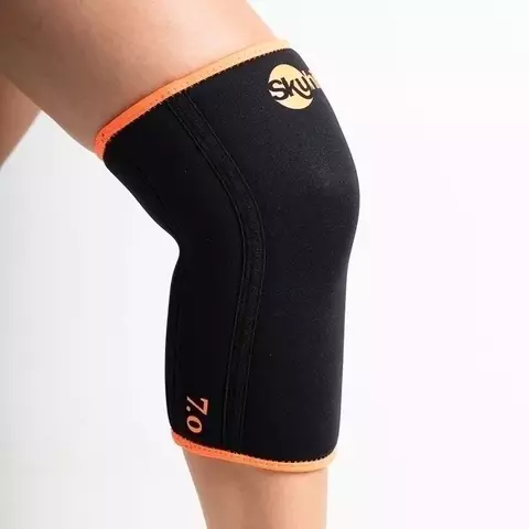 JOELHEIRA CROSS TRAINING 7mm - PRETO/ LARANJA