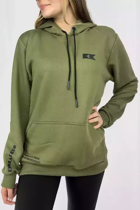 Casaco de Moletom Kebra Kexo Olive