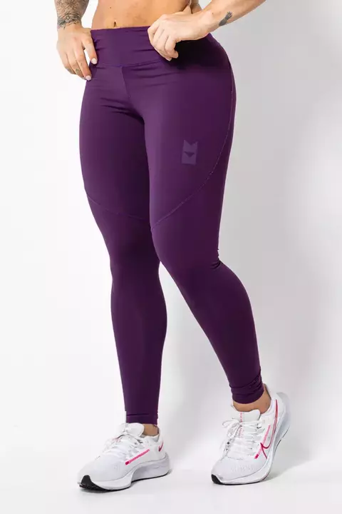Legging Empina Bumbum Kebra Kexo Blueberry Tecido Mirtilo