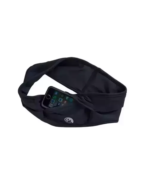 RUNNING BELT - CINTO DE LYCRA - PRETO SKYHILL