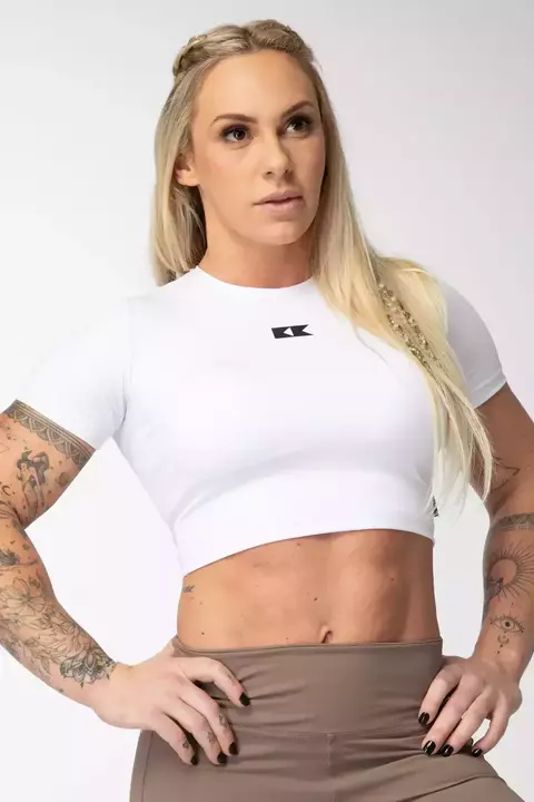 Cropped Kebra Kexo White