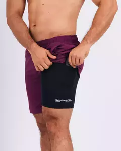 BERMUDA SQUAT ROXO AMORA - Armazém do Wod