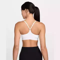 NIKE TOP W DF INDY LGT SPT WHITE STONE/MAUVE - loja online