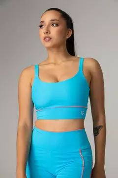 Top Alça OnMove Magic Blue - loja online