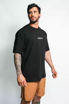 Camiseta Oversized Kebra Kexo Hard Work Pays Off Black na internet