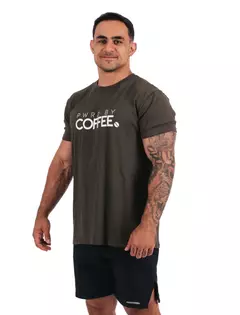 CAMISETA MASC VISCO VERDE MILITAR - comprar online